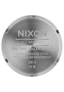 Time Teller Solar Silver / Jade Sunray View 5