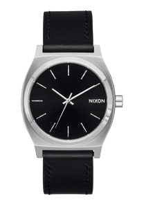 Time Teller Leather Silver / Black View 1