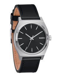 Time Teller Leather Silver / Black View 2