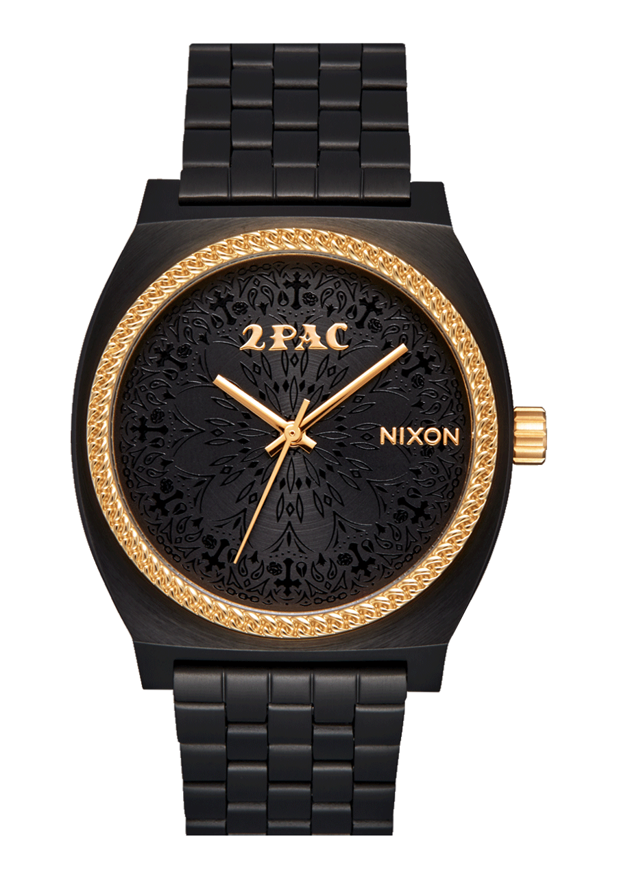 2Pac Time Teller Black Gold View 1