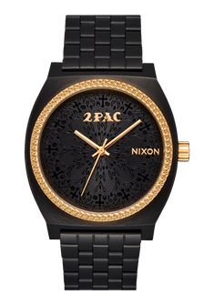 2Pac Time Teller Black Gold