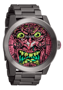 Santa Cruz Corporal Gunmetal Pink Roskopp View 1