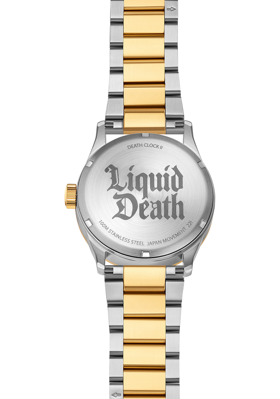 Liquid Death Sentry Gold Silver View 5