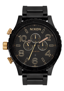 51-30 Chrono Matte Black / Gold View 1