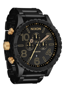 51-30 Chrono Matte Black / Gold View 2