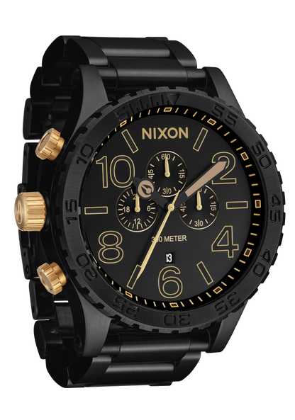 51-30 Chrono - Matte Black / Gold View 2