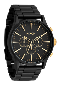 Sentry Chrono Matte Black / Gold View 2