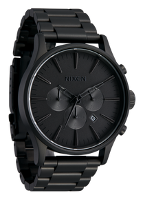 Sentry Chrono All Matte Black Polished Black View 2