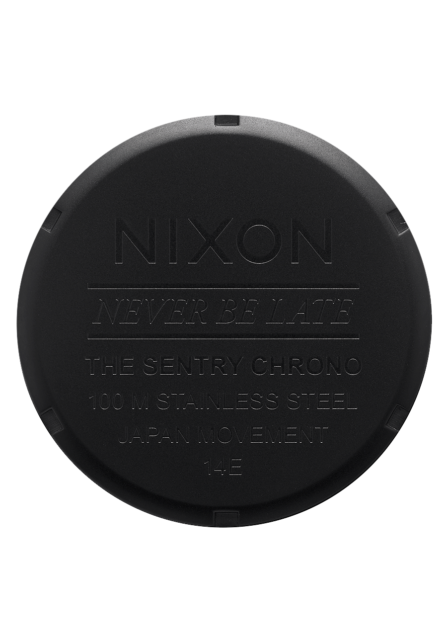 Sentry Chrono All Matte Black Polished Black View 5