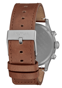 Sentry Chrono Leather Lt Gunmetal / Basalt / Sienna View 4