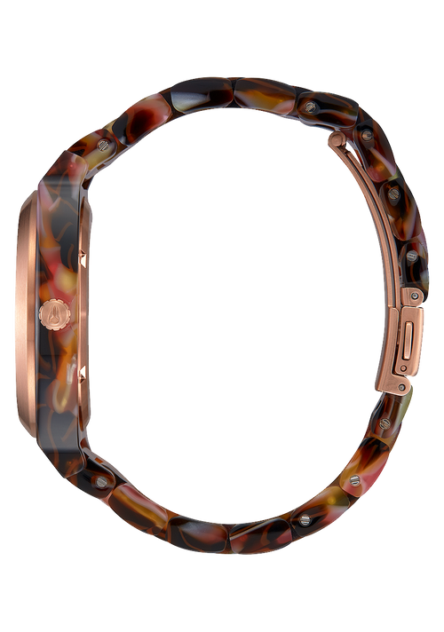 Time Teller Acetate - Rose Gold / Pink Tortoise