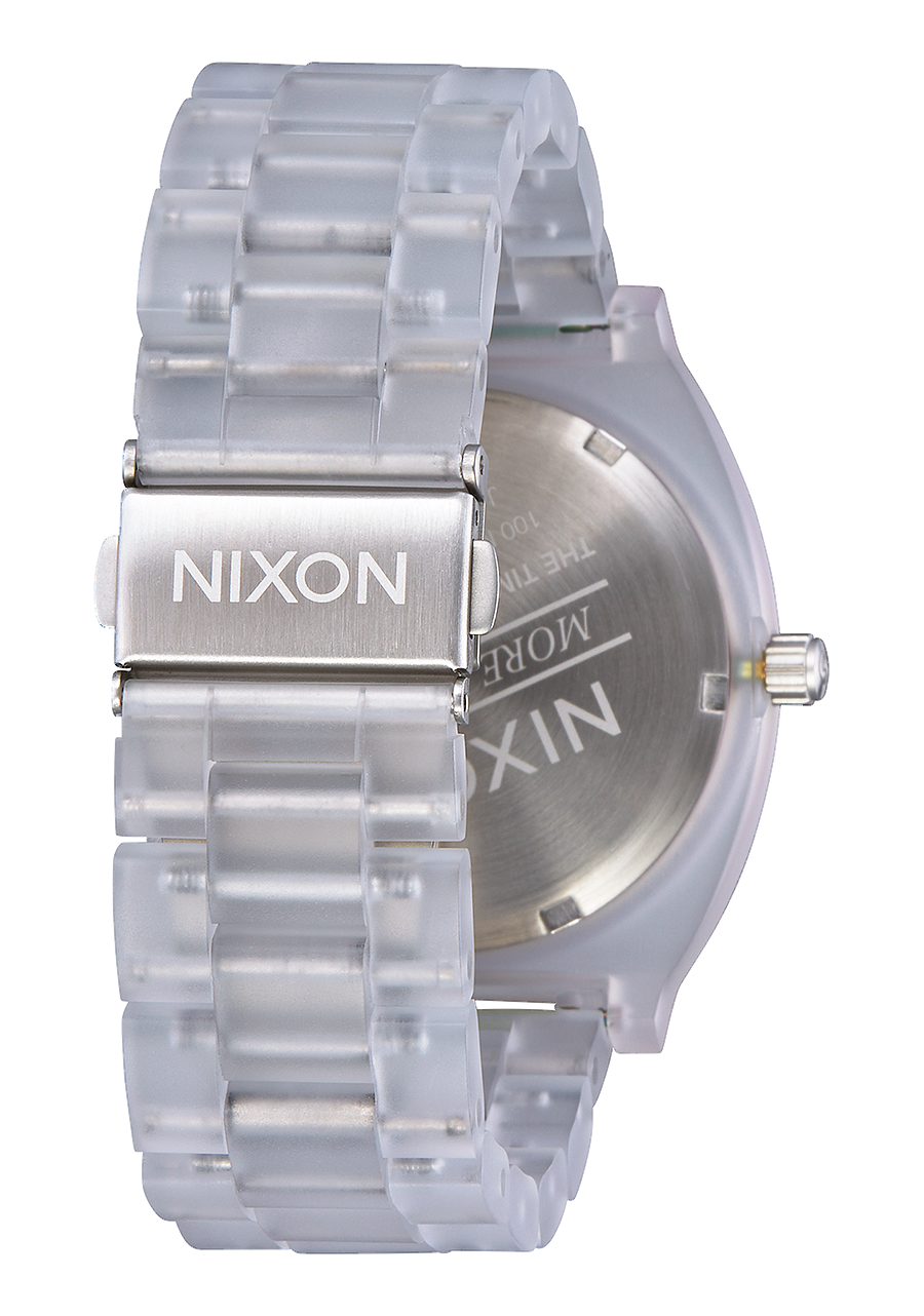 Time Teller Acetate Clear Silver Sunray Rainbow View 3