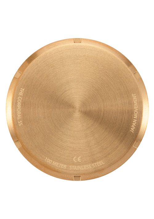 Corporal Stainless Steel Gold Green Sunray