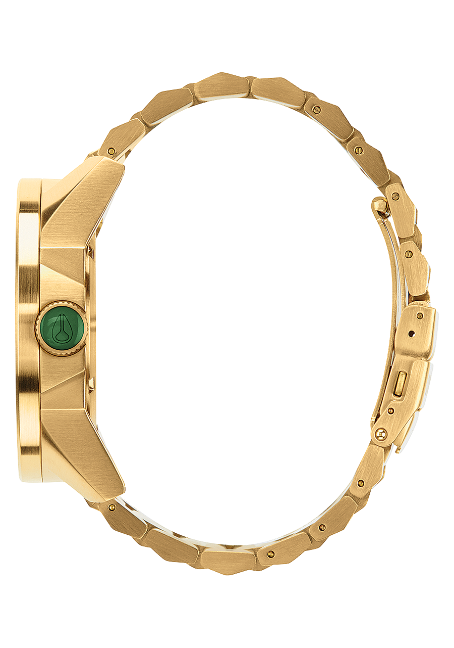 Corporal Stainless Steel Gold Green Sunray View 2