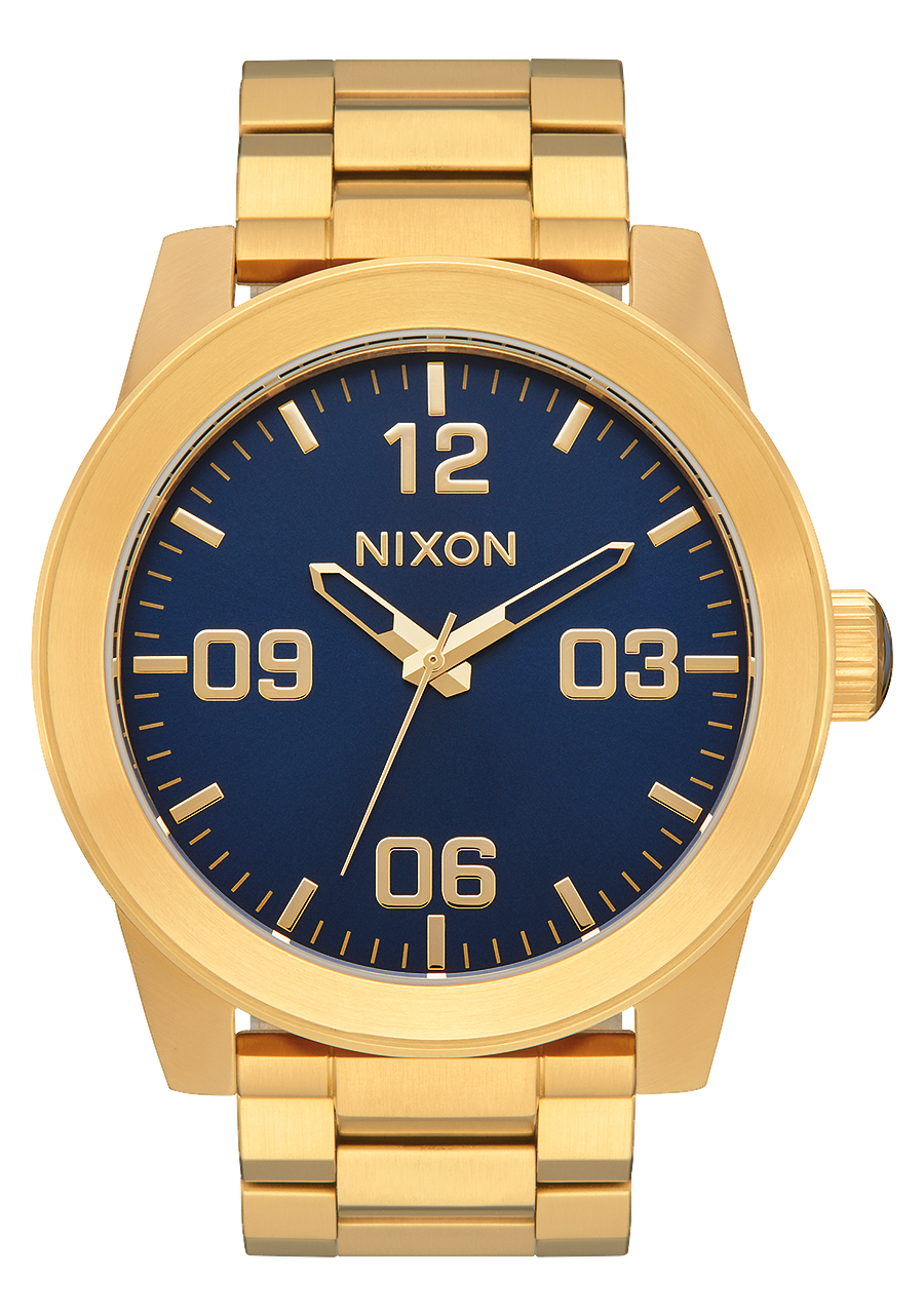 Corporal SS Gold / Blue Sunray / Gold View 1