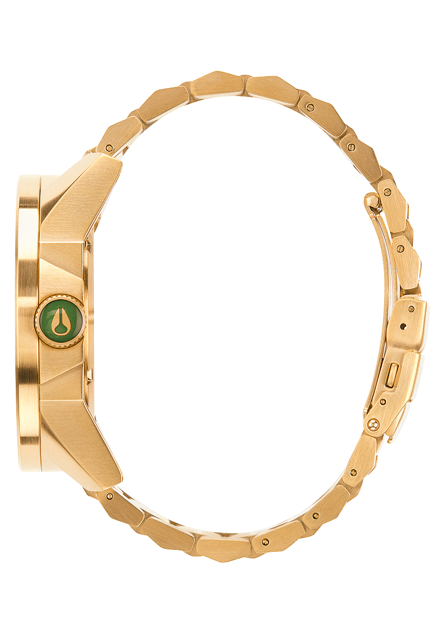 Corporal Stainless Steel Gold Green Sunray Hp Gold View 2