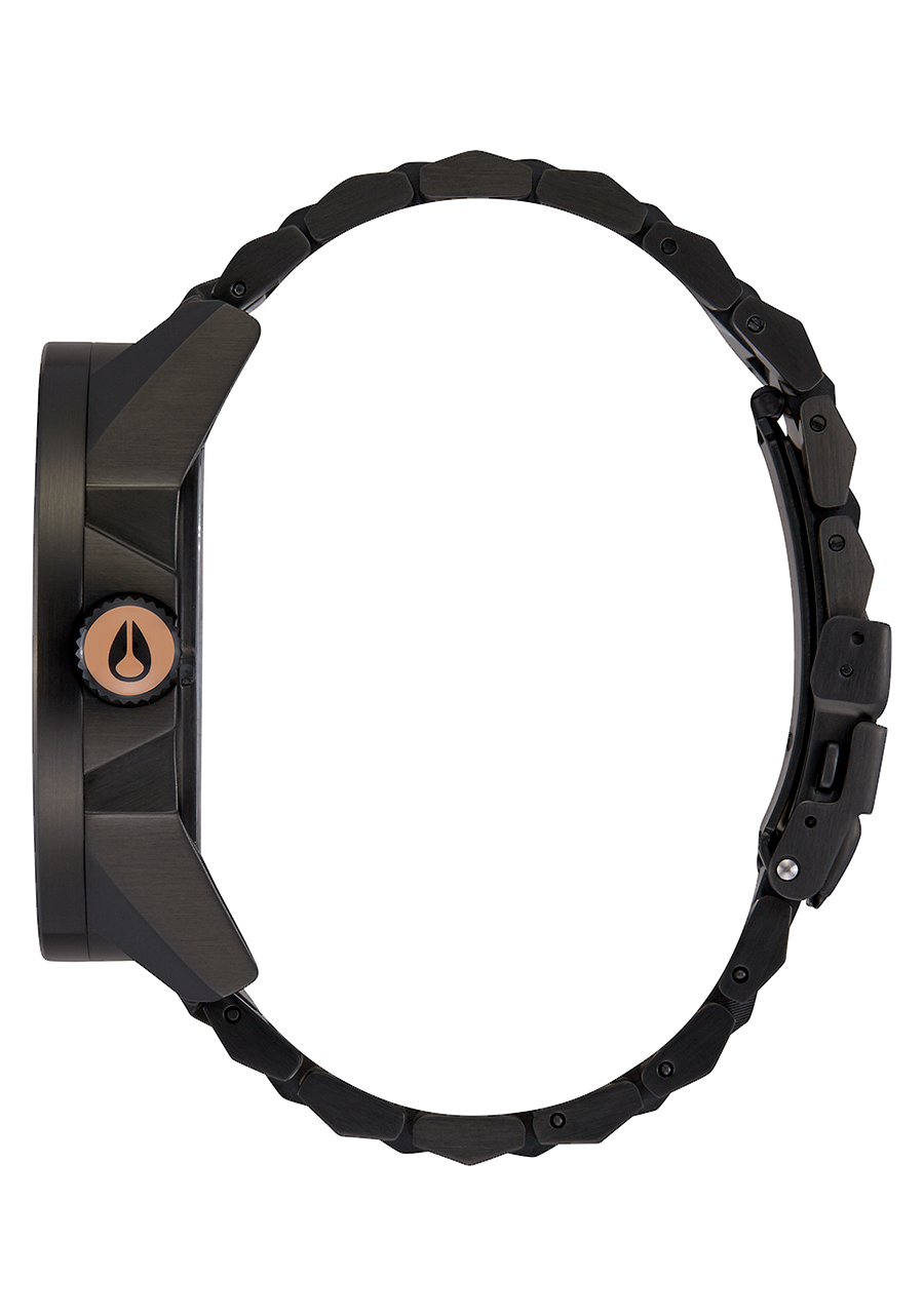 Corporal Stainless Steel All Black Rose Gold View 2