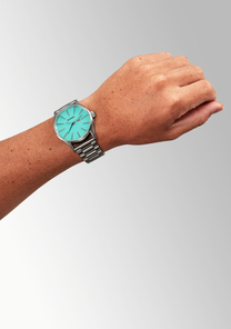 Sentry SS Silver / Turquoise View 6