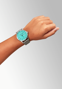 Sentry SS Silver / Turquoise View 7