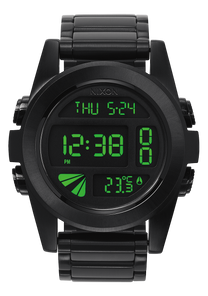 Unit SS All Black / Green View 1
