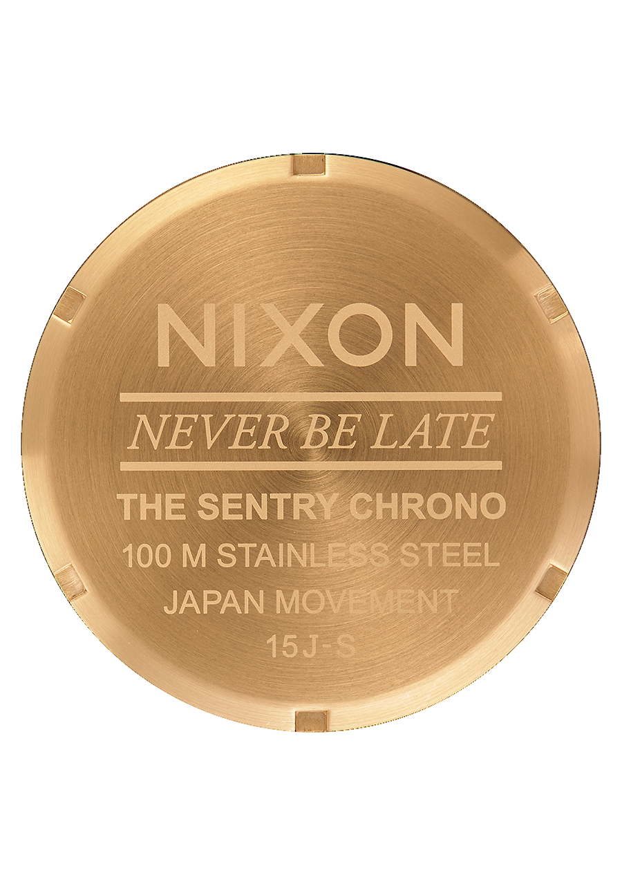 Sentry Chrono All Gold Green Sunray V1 View 4
