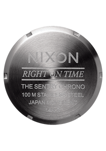 Sentry Chrono Leather V1 All Gunmetal / Black View 4