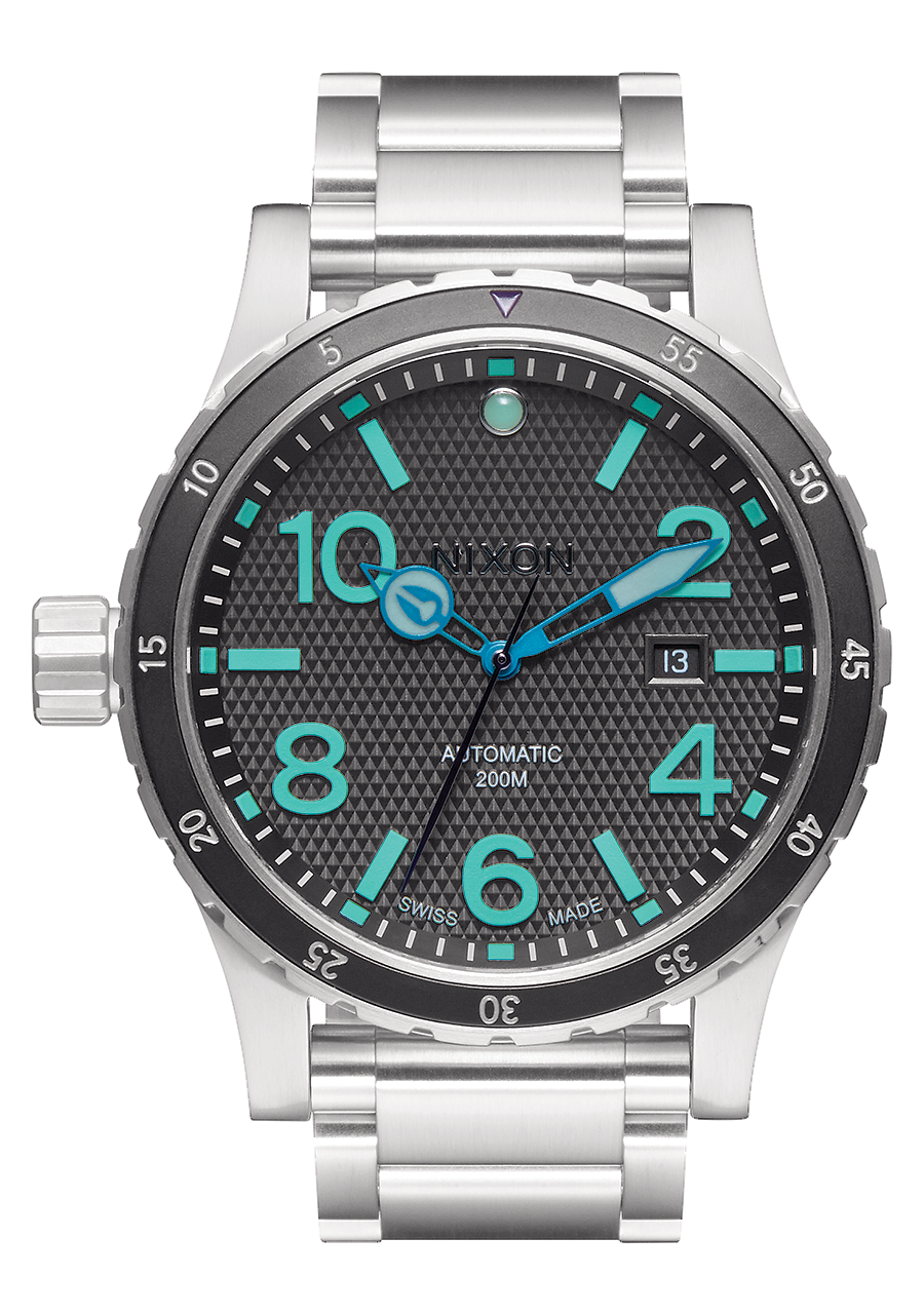Diplomatic Black Teal Lum View 1