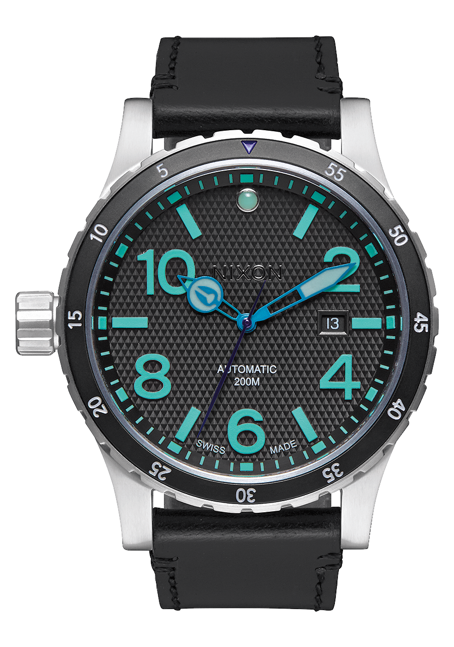 Diplomatic Black Teal Lum View 5