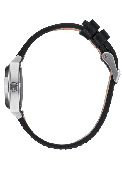 Small Time Teller Leather Silver / Black View 3