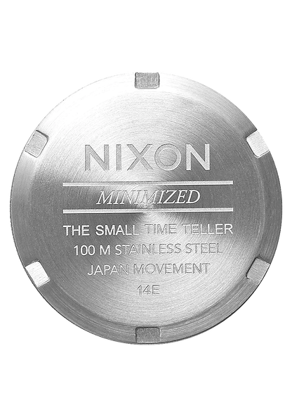 Small Time Teller Leather Silver / Black View 5