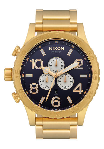 51-30 Chrono - Gold / Indigo View 1