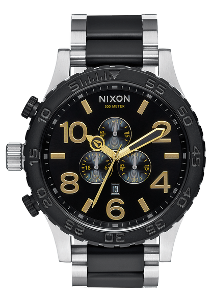 51 30 Chrono Silver Black Gold V1 View 1