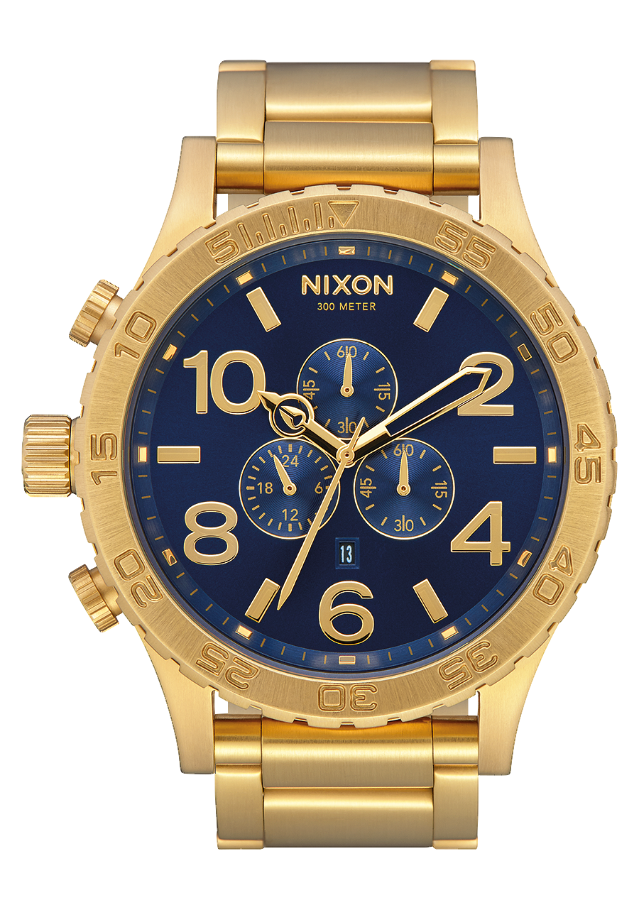 51 30 Chrono Gold Blue Sunray Gold V1 View 1