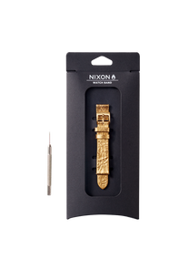 16mm Veg Tanned Leather Band Black View 3