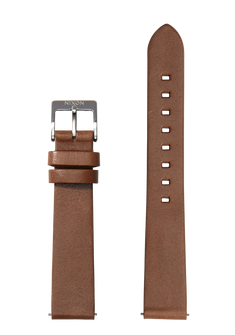 16mm Vegetable Tanned Leather Band - Olive