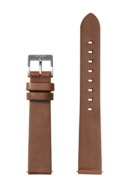 16mm Vegetable Tanned Leather Band - Olive