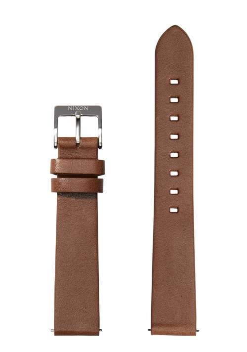 16mm Vegetable Tanned Leather Band - Olive