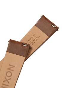 16mm Veg Tanned Leather Band Olive View 4