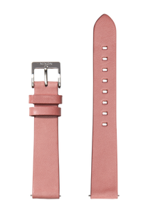 16mm Veg Tanned Leather Band Dusty Rose View 1