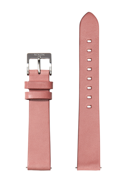 16mm Vegetable Tanned Leather Band - Dusty Rose View 1