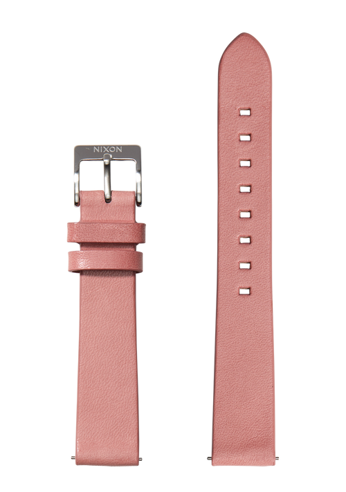 16mm Vegetable Tanned Leather Band - Dusty Rose