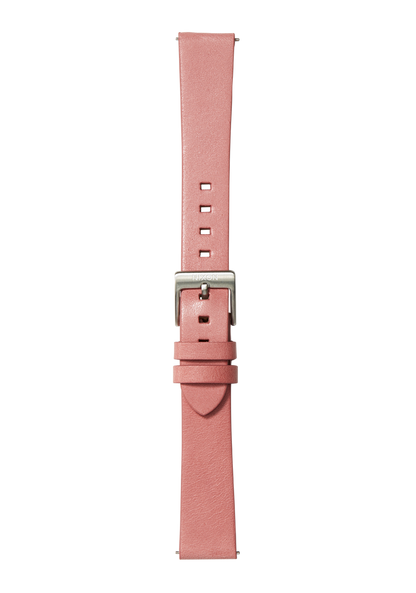 16mm Vegetable Tanned Leather Band - Dusty Rose View 2