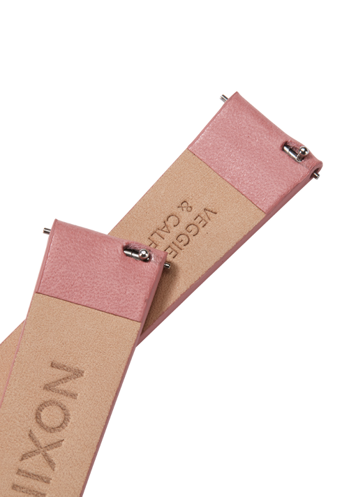 16mm Vegetable Tanned Leather Band - Dusty Rose