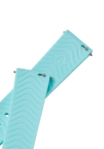 16mm Silicone Band - Ocean Blue View 3