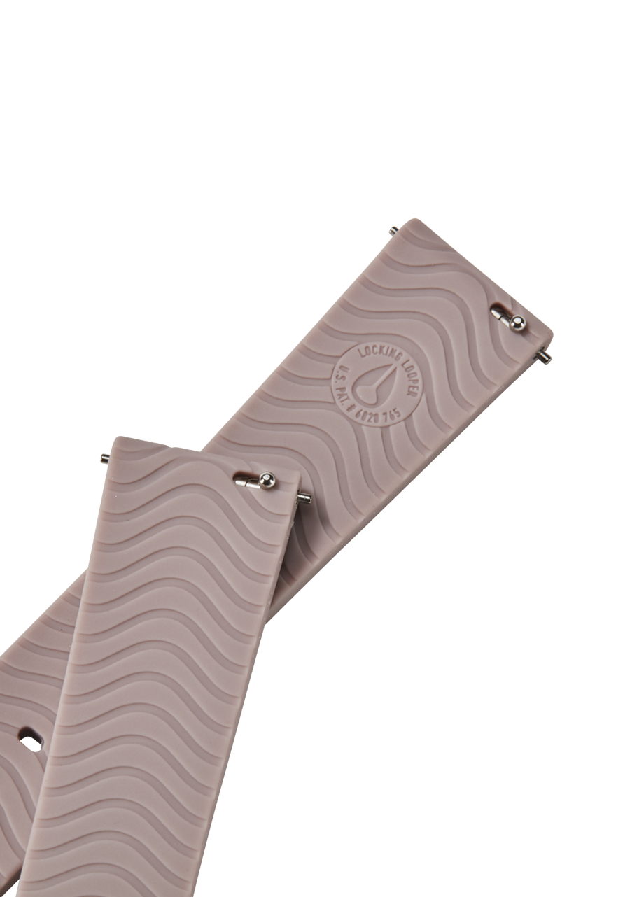 16mm Silicone Band - Mauve View 3