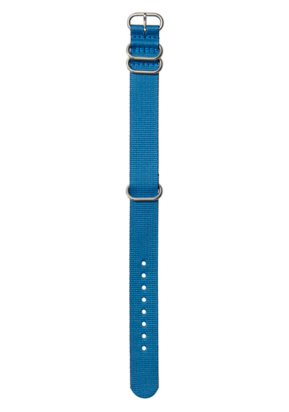 20mm Nylon #TIDE NATO Band - Navy / Blue View 1