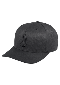 Deep Down FF Athletic Fit Hat All Black S/M View 1