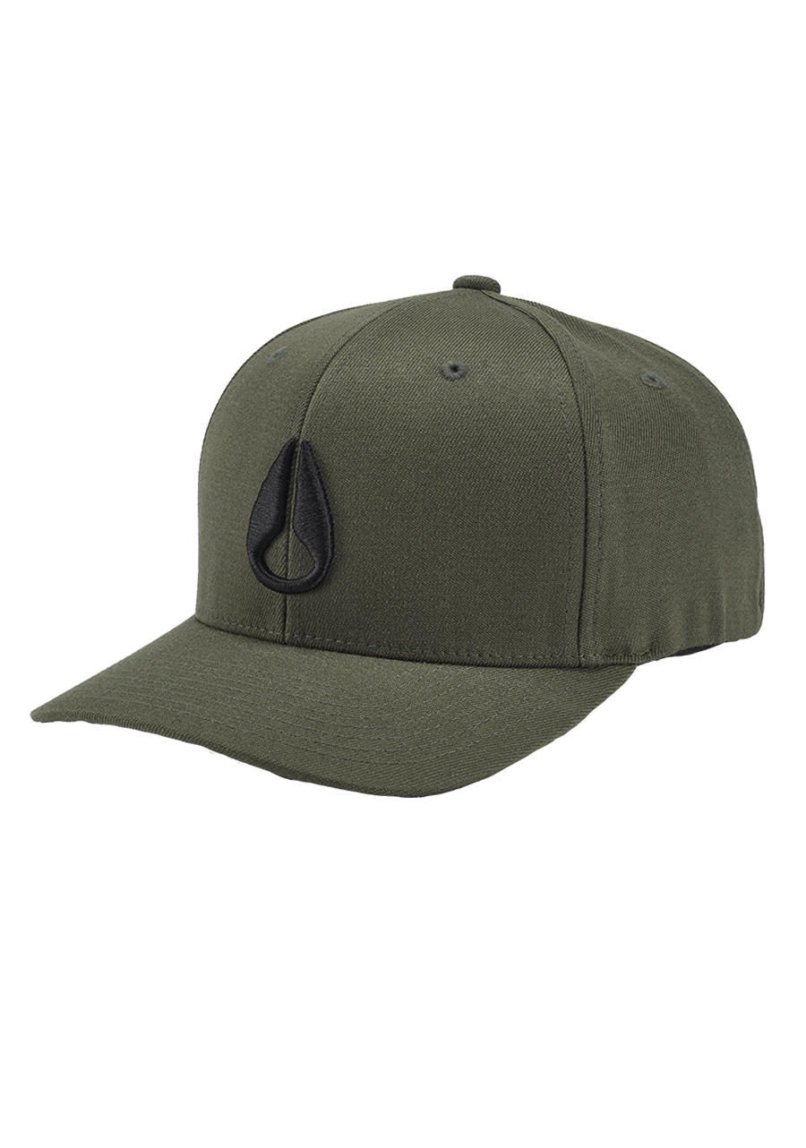 Deep Down FF Athletic Fit Hat Dark Olive S/M View 1