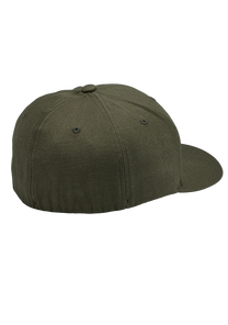 Deep Down FF Athletic Fit Hat Dark Olive S/M View 2