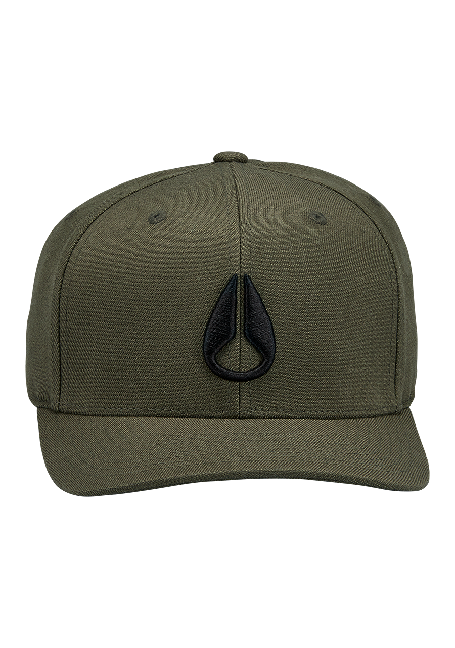 Deep Down FF Athletic Fit Hat Dark Olive S/M View 3